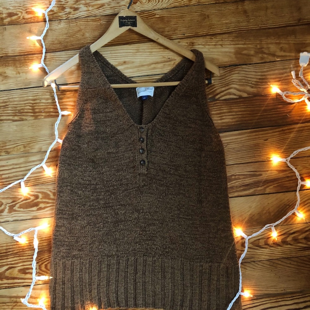 Sweater Tank Top